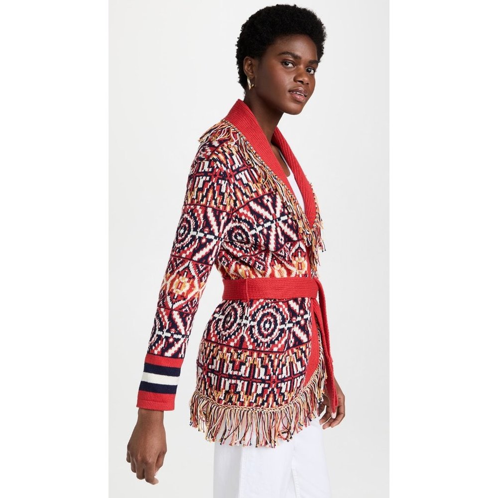 The Belted Short Cardigan - Bass Culture